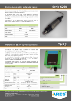 Electrodos y transmisor DE PH Y POTENCIAL REDOX S268 y THR3