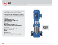 HOJA TECNICA Linea BVT