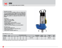HOJA TECNICA Linea DRV
