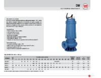 HOJA TECNICA Linea DW