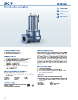 HOJA TECNICA Linea MC-F