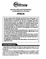 MANUAL Linea 4PACK