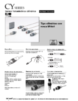 HOJA TECNICA Sensor fotoelectrico Cilindrico M18x1 CY-10-AC