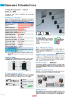 HOJA TECNICA Sensor fotoelectrico rectangular CX-400-DC