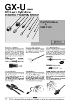 HOJA TECNICA Sensor inductivo GX-8MU-2hilos