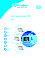 HOJA TECNICA Relés subminiatura DIL 2A Serie 30